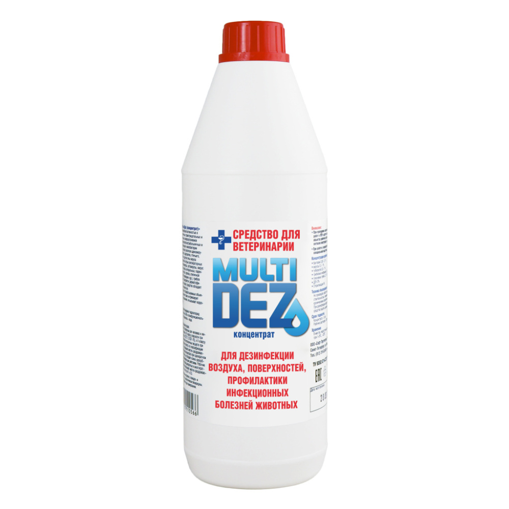 картинка Средство для ветеринарии "Тефлекс-ВЕТ МультиДез" от Торгового Дома «Мультидез-Тефлекс»
